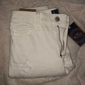 Brand new girls white denim jeans!